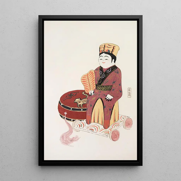 Illustrations collectées de jouets japonais par Kyosen Pl022 - Kawasaki Kyōsen — framed artwork on a wall