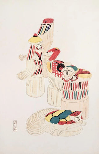 Illustrations collectées de jouets japonais par Kyōsen Pl052 - Kawasaki Kyōsen — artwork view