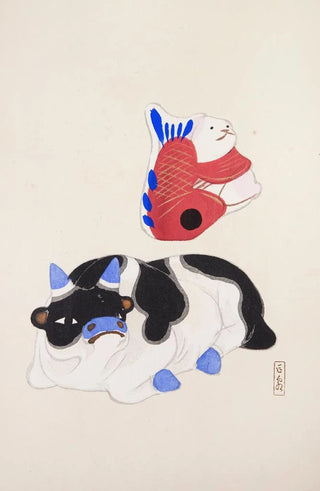 Illustrations collectées de jouets japonais par Kyōsen Pl068 - Kawasaki Kyōsen — artwork view