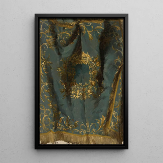 Kazimierz Alchimowicz - Study of a fabric from the 16th century.webp