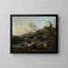 Pastoral Scene - Kazimierz Jan — framed artwork on a wall