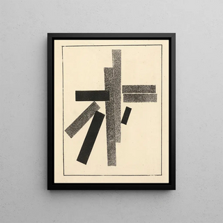 Kazimir Malevich - Three Black and Five Grey Elements.webp