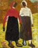 Two Peasant Women - Kazimir Malevich — artwork view