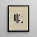 Composition suprématiste sans titre - Kazimir Malévitch — framed artwork on a wall