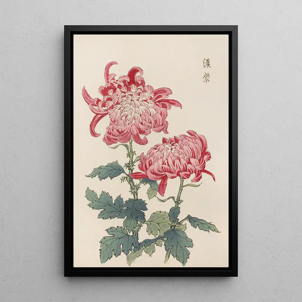 Keika hyakugiku Pl23 - Keika Hasegawa — framed artwork on a wall