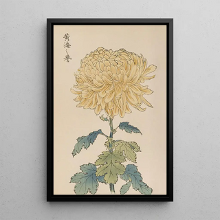 Keika hyakugiku Pl33 - Keika Hasegawa — framed artwork on a wall