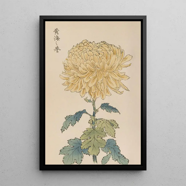 Keika hyakugiku Pl33 - Keika Hasegawa — framed artwork on a wall