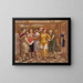 The fitting room - Kenneth Hayes Miller — framed artwork on a wall