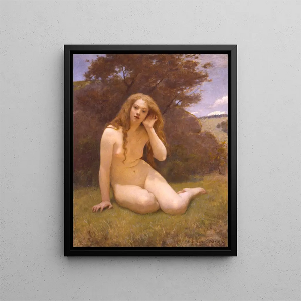 Echo - Kenyon Cox — framed artwork on a wall