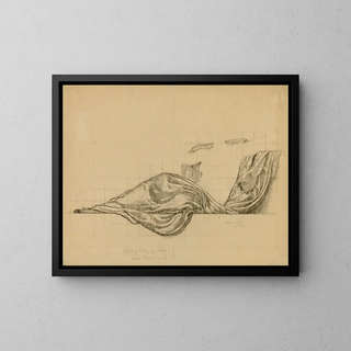 Study for the Rotunda Panel of the Iowa State Capitol - Kenyon Cox — framed artwork on a wall