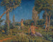Artemis with a dog and two companions at a spring - Ker Xavier Roussel — artwork view