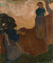 Woman in a landscape - Ker Xavier Roussel — artwork view