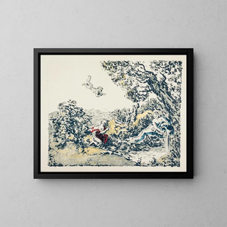 La Source - Ker Xavier Roussel — framed artwork on a wall