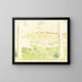 Landscape with a House - Ker Xavier Roussel — framed artwork on a wall
