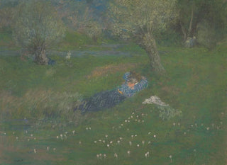 The Rest Under the Tree - Ker Xavier Roussel — artwork view