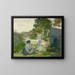 Les trois nymphes - Ker Xavier Roussel — framed artwork on a wall