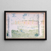 House in a landscape - Ker Xavier Roussel — framed artwork on a wall