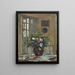 Still life with a bouquet of flowers - Ker Xavier Roussel — framed artwork on a wall