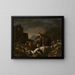 At the ford - Kilian Metzinger — framed artwork on a wall