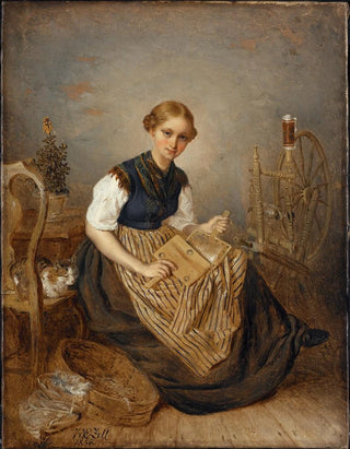 Kilian Zoll - A Girl Carding.webp