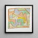 Kirke - Paul Klee — framed artwork on a wall
