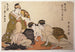 Nibijin udezum Bras de fer entre deux beautés - Kitagawa Utamaro — artwork view
