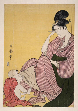 Kitagawa Utamaro - Yubisashi Child pointing.webp