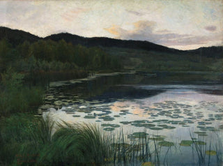 Summer Night Painting - Kitty Kielland — artwork view