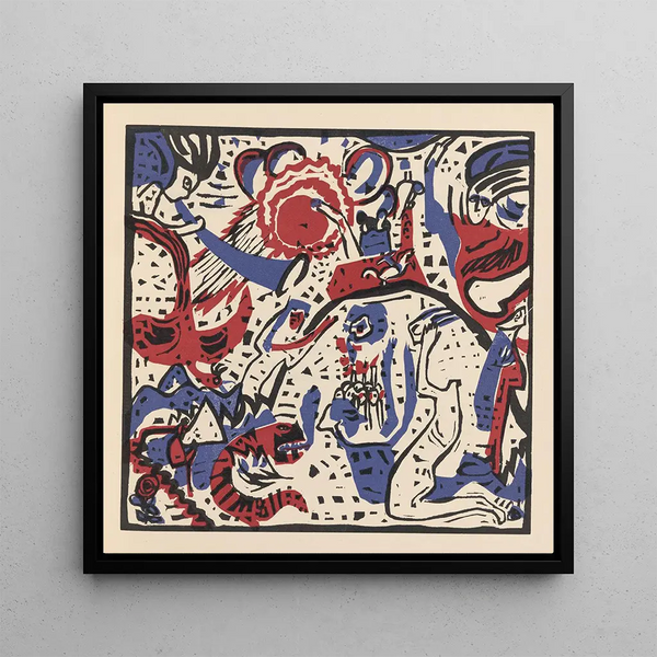 Reproduction of the painting Klang Pl11 - Wassily Kandinsky | Painting