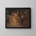 Ivan the Terrible - Klavdy Vasilyevich Lebedev — framed artwork on a wall