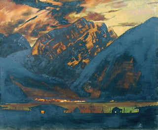 Zell am See la nuit - Klemens Brosch — artwork view