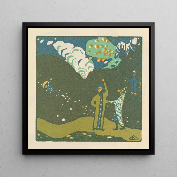 Reproduction of the painting Klnge Pl23 - Wassily Kandinsky