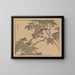 Bairei gafu, plate 32 - Kono Bairei — framed artwork on a wall