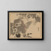 Bairei gafu, plate 38 - Kono Bairei — framed artwork on a wall