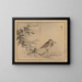 Bairei gafu, plate 40 - Kono Bairei — framed artwork on a wall
