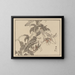 Bairei gafu, plate 52 - Kono Bairei — framed artwork on a wall