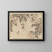Bairei gafu Painting, plate 53 - Kono Bairei — framed artwork on a wall