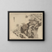 Bairei gafu, plate 57 - Kono Bairei — framed artwork on a wall