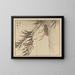 Bairei gafu Painting, plate 58 - Kono Bairei — framed artwork on a wall