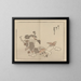 Bairei gafu Pl. 62 - Kono Bairei — framed artwork on a wall