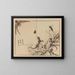Bairei gafu, plate 69 - Kono Bairei — framed artwork on a wall