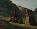 Borgund Stave Church in Lærdal - Knud Baade — artwork view