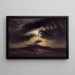 Moonlit Clouds - Knud Baade — framed artwork on a wall