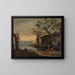 Landscape - Knud Baade — framed artwork on a wall