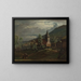 L'église de Gaupne à Sogn - Knud Baade — framed artwork on a wall