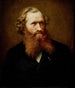Portrait painting of the artist J. F. Eckersberg - Knud Bergslien — artwork view