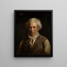 Les artistes Père Lars Bergslien - Knud Bergslien — framed artwork on a wall