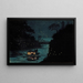 Firefly at Ochanomizu - Kobayashi Kiyochika — framed artwork on a wall