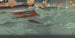 Notre torpille touchant un navire de guerre russe à la grande bataille navale de Port Arthur - Kobayashi Kiyochika — artwork view