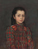 Portrait of a Girl - Koloman Halinský — artwork view